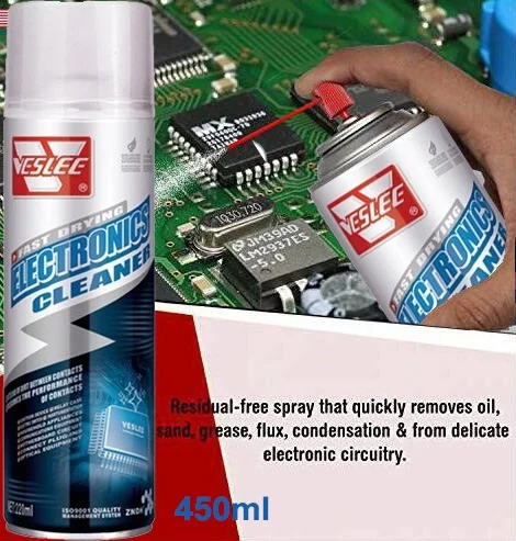 LIMPIADOR DE CONTACTO ELECTRONICOS 450ML -VESLEE-